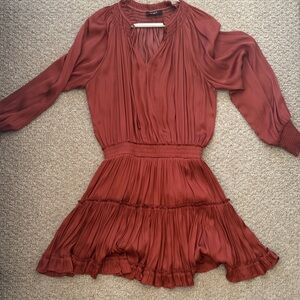 The Reset Terracotta Mini Dress